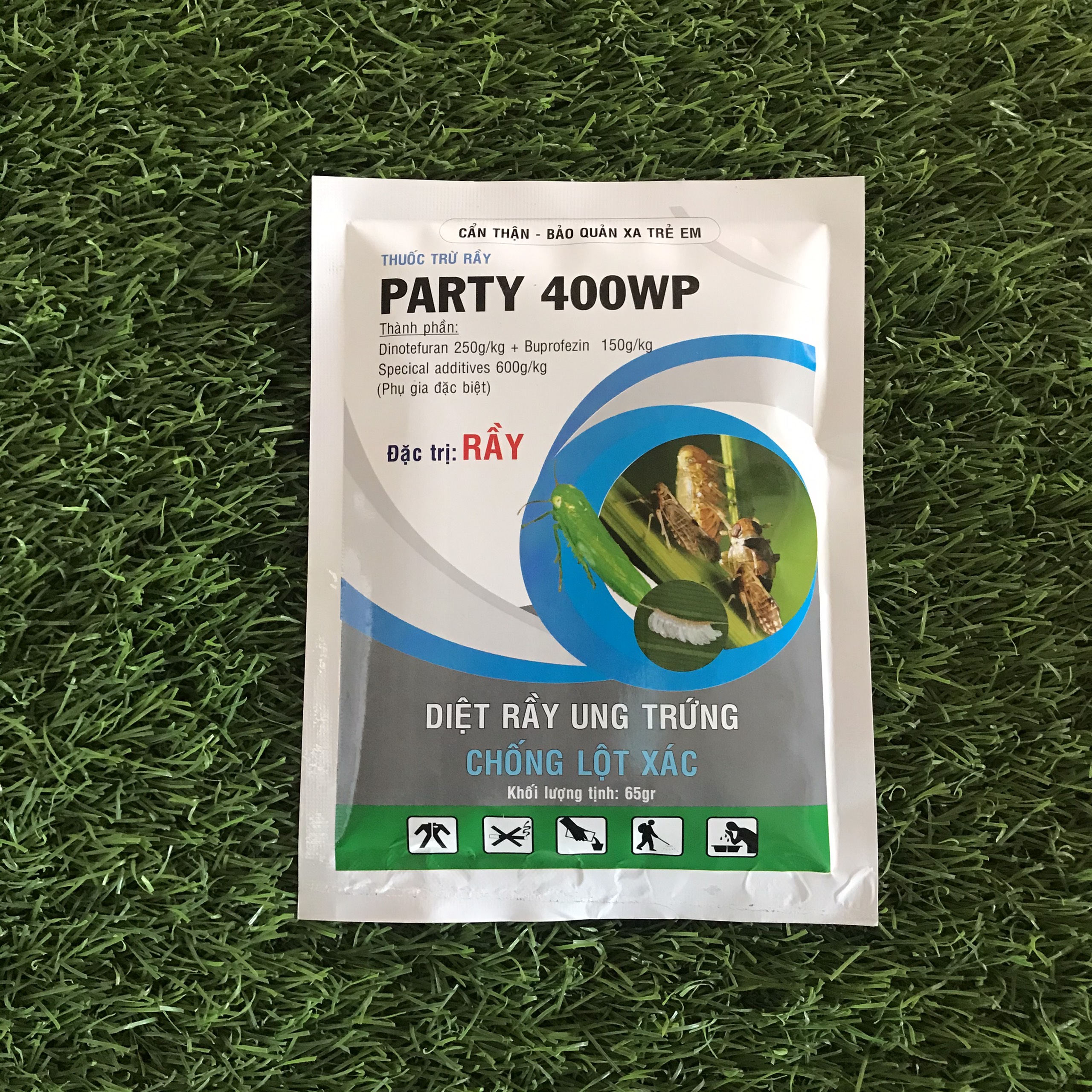 Thuốc đặc trị rầy Party 400WP - Gói 65g